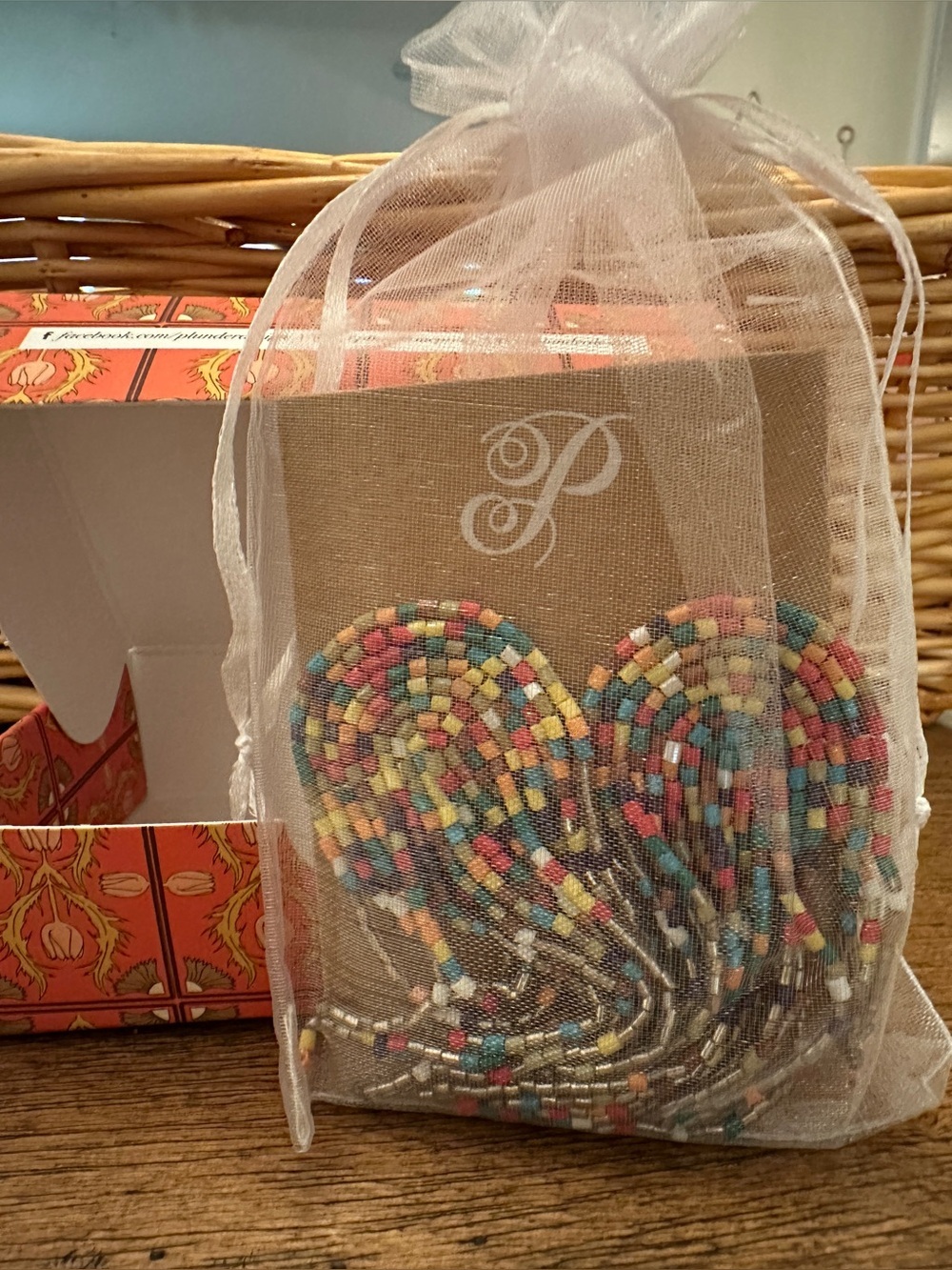 Kinley Reese Large Plunder Earrings*Boxed*Brand New!